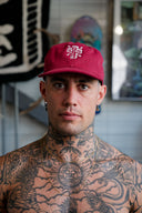 Casquette 6 PANELS CROSS vue de face
