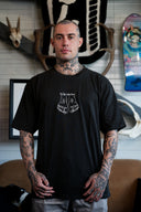 T-shirt feets - détail imprimé pieds, vue rapprochée