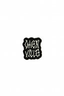 Patch thermocollant typo noir